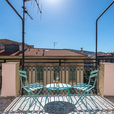 Squared Head-Apartment With Terrace In Nice Exterior photo