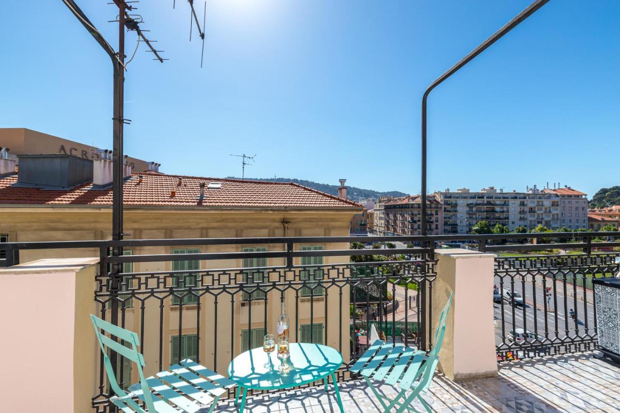 Squared Head-Apartment With Terrace In Nice Exterior photo
